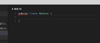 Red squiggly in vscode